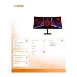 Xiaomi Curved Gaming Monitor G34WQi 34" WQHD VA 180Hz 1ms MPRT RGB
