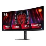 Xiaomi Curved Gaming Monitor G34WQi 34" WQHD VA 180Hz 1ms MPRT RGB