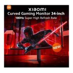 Xiaomi Curved Gaming Monitor G34WQi 34" WQHD VA 180Hz 1ms MPRT RGB