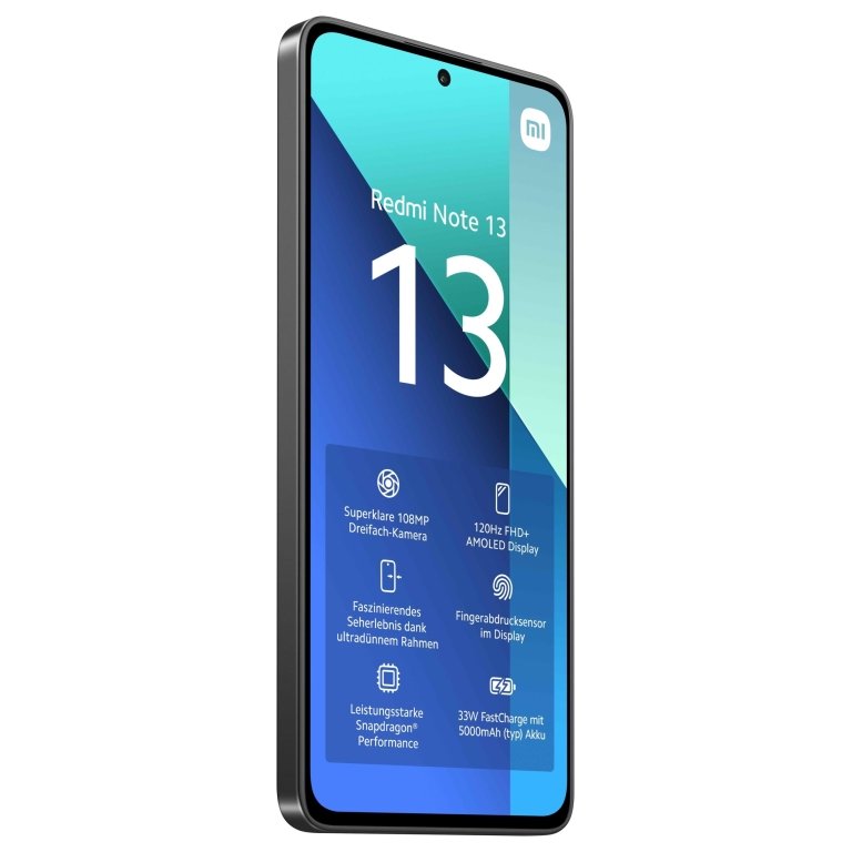 Xiaomi Redmi Note 13 4G 6GB/128GB Preto